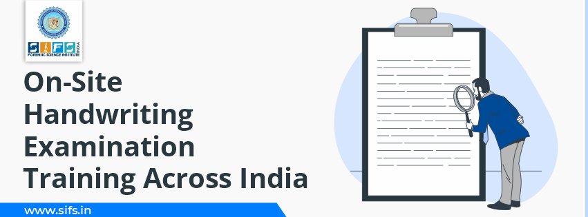On-Site Handwriting Examination Training Across India