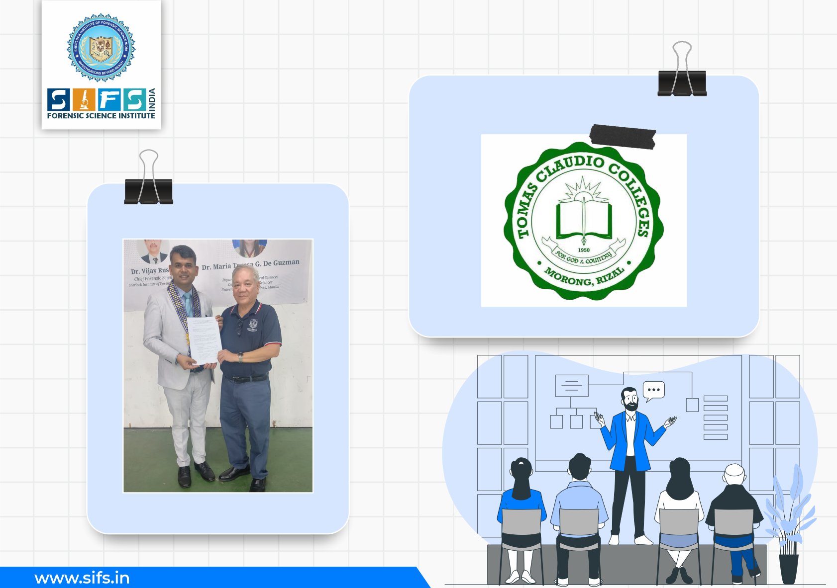 Innovative Alliance: MoU Between Thomas Claduio Law College and SIFS India