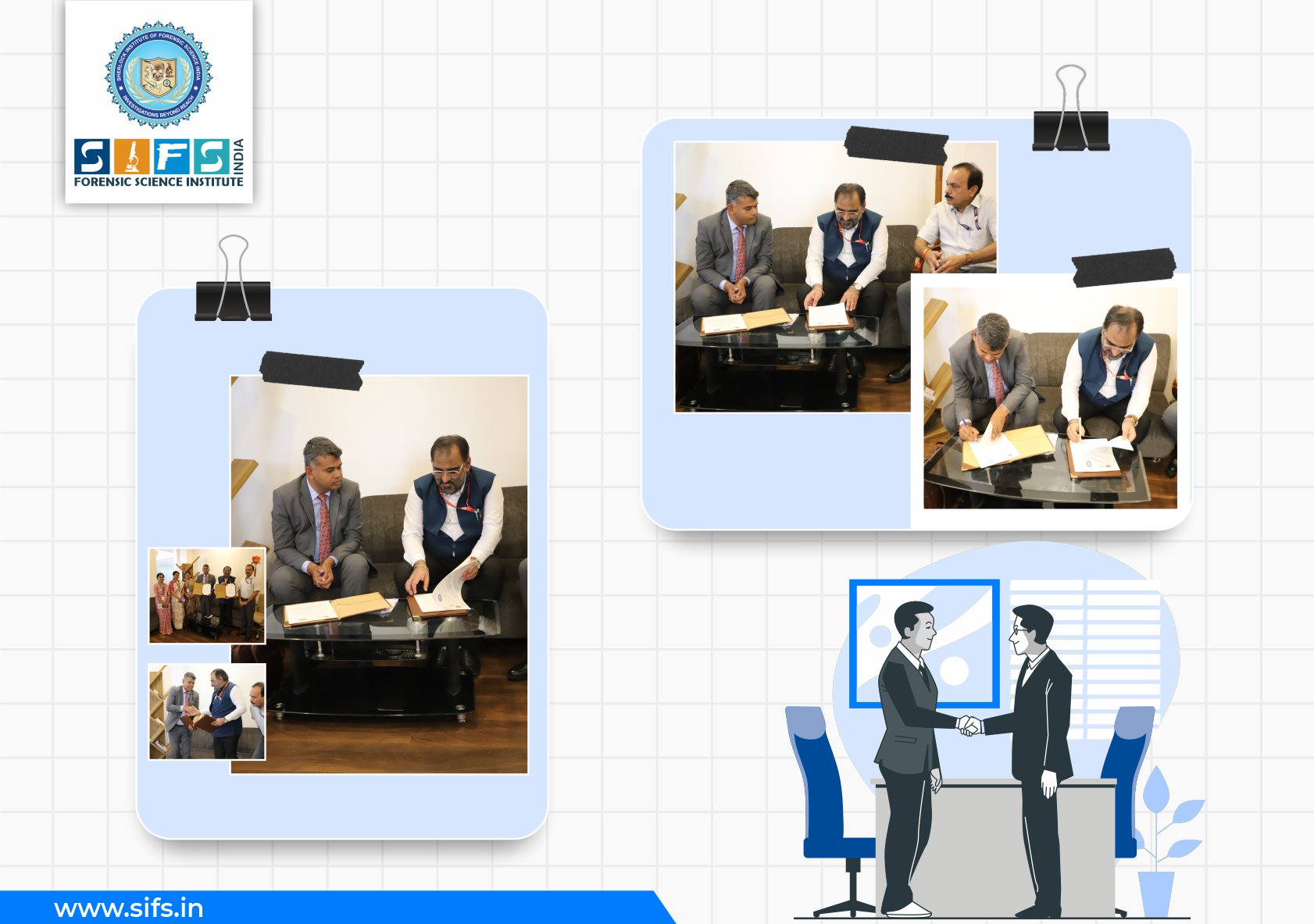 Landmark Collaboration for Future Forensic Minds