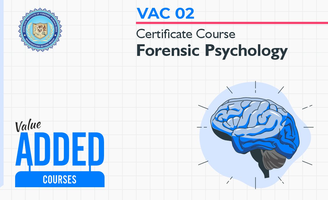 VAC 02 - Certificate Course  Forensic Psychology